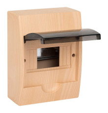Щит ЩРН-П-6 IP41 светлое дерево PROxima EKF pb40-n-6-light