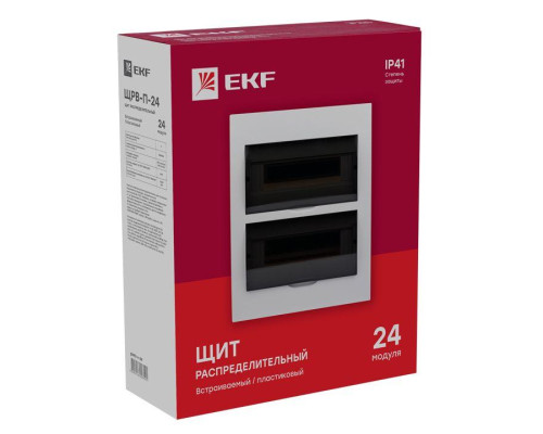 Щит распред. ЩРВ-П-24 IP40 EKF pb40-v-24