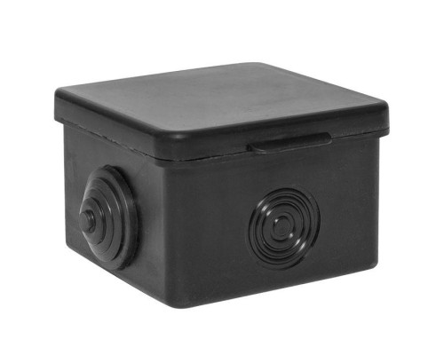 Коробка распаячная КМР-030-036 65х65х50 4 мембранных ввода черн. EKF plc-kmr2-030-036-b