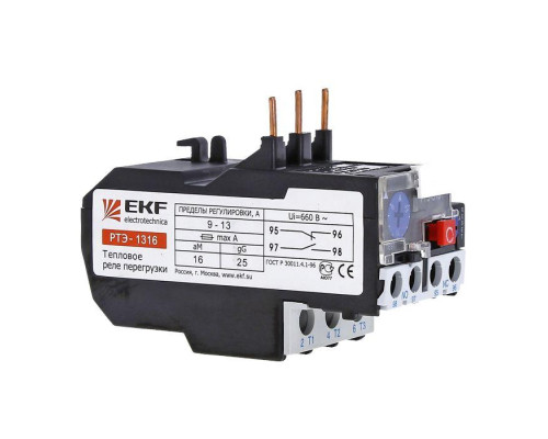 Реле тепл. РТЭ 1310 4-6А EKF rel-1310-4-6