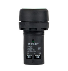 Кнопка SW2C-11 возвратная зел. NO+NC EKF sw2c-11s-g