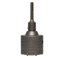 Коронка буровая по бетону с оснасткой TCT-72 М22 SDS-plus Master EKF tct-72-m22