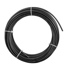 Труба гладкая ПНД жесткая d20мм черн. (уп.100м) PROxima EKF tpndg-20