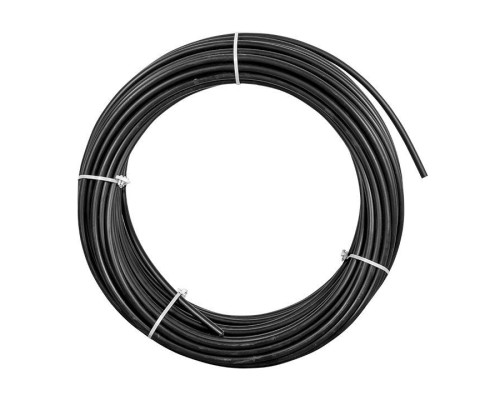 Труба гладкая ПНД жесткая d20мм черн. (уп.100м) PROxima EKF tpndg-20