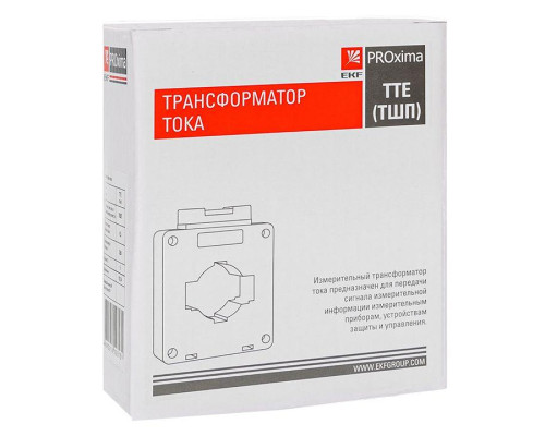 Трансформатор тока ТТЕ 60 400/5А кл. точн. 0.5 5В.А EKF tte-60-400/tc-60-400