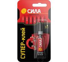 Супер-клей сверхпрочный 3г SBL1-3 BL-1 (блист.) СИЛА C0039198