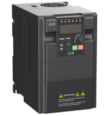 Преобразователь частоты A150 380В 3ф 3.7кВт 10А встроенный торм. модуль ONI A150-33-37NT