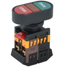 Кнопка APBB-22N "Пуск-Стоп" 1з+1р IEK BBD11-APBB-K51