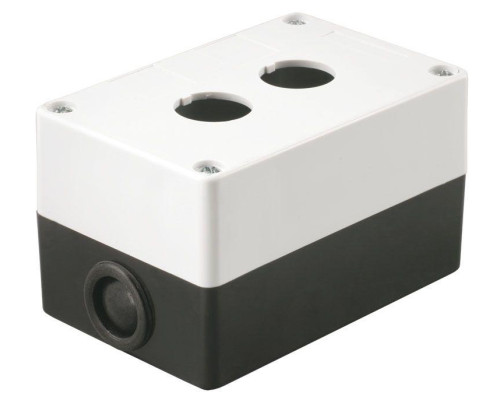 Корпус КП 102 2-м бел. для кнопок IEK BKP10-2-K01