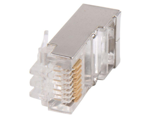 Разъем RJ45 8P8C кат.5E FTP GENERICA CS3-1C5EF-G