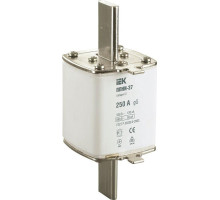 Вставка плавкая ППНИ-37 250А габарит 2 IEK DPP40-250