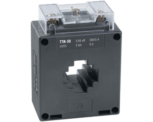 Трансформатор тока ТТИ-30 300/5А кл. точн. 0.5 5В.А IEK ITT20-2-05-0300