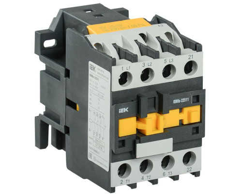 Контактор КМИе-22510 25А 400В/АС3 1НО IEK KKME21-025-400-10