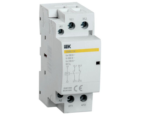 Контактор модульный КМ40-11М AC IEK MKK11-40-11