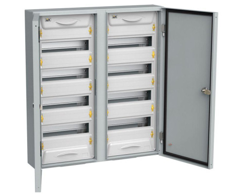 Корпус металлический ЩРн-2х48з-1 IP54 "UNIVERSAL" IEK MKM11-N-2X48-54-Z-U