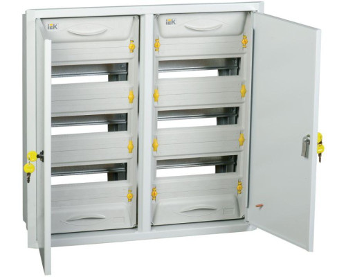 Корпус металлический ЩРв-2х36з-1 36 IP31 "UNIVERSAL" IEK MKM12-V-2X36-31-Z-U