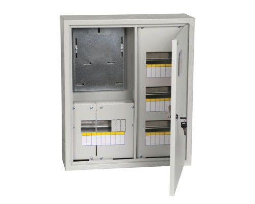 Корпус металлический ЩУРн-3/30 (540х490х165мм) IP31 TITAN IEK MKM35-N-30-1-31-ZO