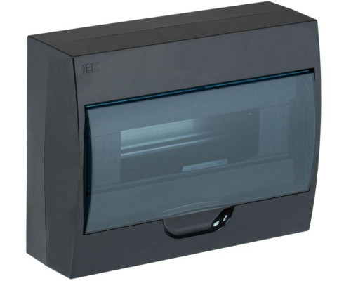 Корпус ЩРН-П-12 Krepta 3 IP41 навесной пластик. черн. IEK MKP12-N-12-41-K02