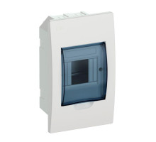 Корпус встраиваемый ЩРВ-П-4 Krepta 3 IP41 пластик. бел. IEK MKP12-V-04-40-20