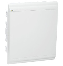 Бокс ЩРВ-П-24 мод. встраив. пластик IP41 PRIME бел. дверь IEK MKP82-V-24-WD-41-10