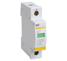 Ограничитель перенапряжения ОПС1-C 1P IEK MOP20-1-C
