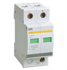 Ограничитель перенапряжения ОПС1-D 2P IEK MOP20-2-D