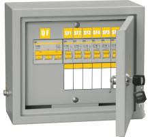 Щит ОЩВ-6/ОЩВ-3-63-6-0 (ВВ63А 6х16А) IP31 IEK MSM10-3N-06-31