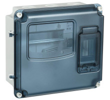 Корпус ЩУРн-П 1/3 Krepta 3 IP66 PC пластик. IEK MSP1-N-03-66-L