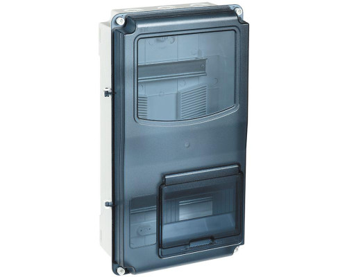 Корпус ЩУРн-П 3/12 Krepta 3 IP66 PC пластик. IEK MSP3-N-12-66-L