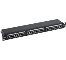 Патч-панель 1U кат.5е FTP 24 порта (Krone) GENERICA PP24-1UC5EF-K05-G