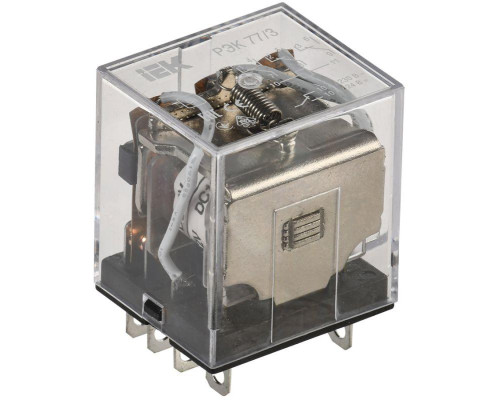 Реле РЭК 77-3 10А 12В DC IEK RRP10-3-10-012D