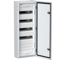 Корпус металлический ЩРн-60 (1х60) 835х310х140 IP54 бел. (одна дверь) TITAN 5 IEK TI5-50-N-060-54
