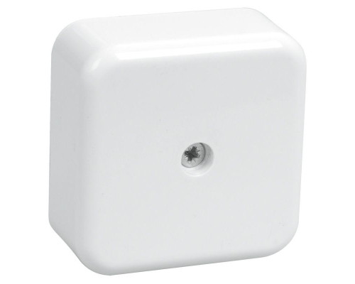 Коробка распаячная ОП 50х50х20 IP20 КМ41206-01 (4 клем. 3кв.мм) бел. IEK UKO10-050-050-020-K01