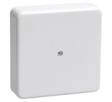 Коробка распаячная ОП 75х75х20 IP20 КМ41212-01 (6 клем. 6кв.мм) бел. IEK UKO10-075-075-020-K01