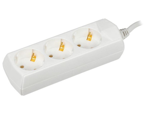 Удлинитель 3х3м с заземл. 10А IP20 У03 2P+PE 250В 3х1 GENERICA WYP10-10-03-03-Z-G