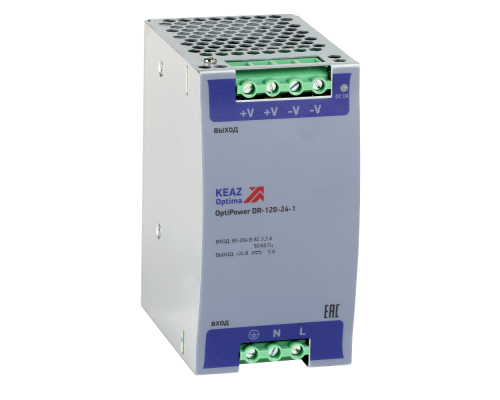 Блок питания OptiPower DR-120-24-1 КЭАЗ 284548