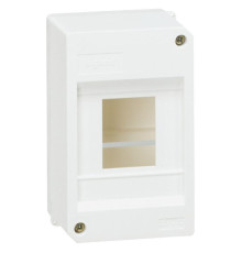 Щиток распред. накладной 4-м Mini S 140х87х68мм без двер. IP30 бел. Leg 001357