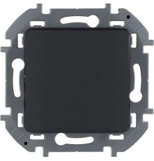 Механизм переключателя промежуточного 1-кл. Inspiria 10А IP20 250В 10AX винт. клеммы антрацит Leg 673683
