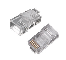 Разъем RJ45 8P8C кат.5E UTP (уп.100шт) PROCONNECT 05-1021-3