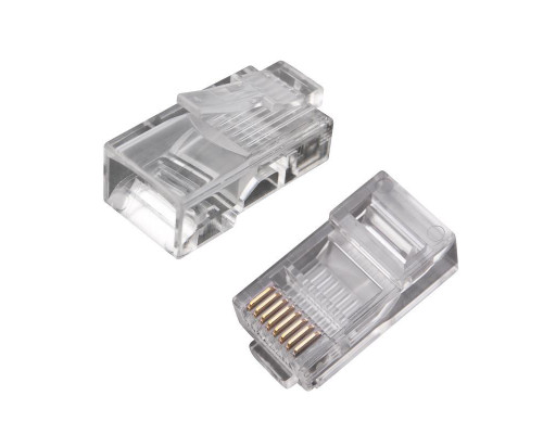 Разъем RJ45 8P8C кат.5E UTP (уп.100шт) PROCONNECT 05-1021-3