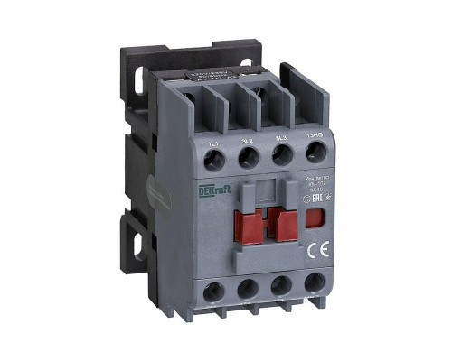 Контактор КМ-102 3п 9А 1НО 230В AC DEKraft 22001DEK