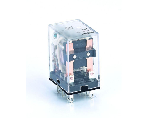 Реле промежуточное ПР-102 5А 230В AC 2 конт. с LED-индикацией DEKraft 23864DEK