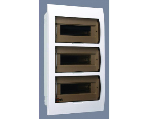 Корпус встраиваемый ЩРВ-П-36 50х36х10 36мод. IP41 пластик. DEKraft 31007DEK