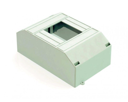 Корпус навесной ЩРН-П-2/4 12.5х7.8х5.8 2-4мод. IP30 пластик. бел. DEKraft 31031DEK