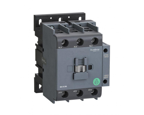 Контактор MC1E 3п 80А кат. 220В/230В AC 1НО+1НЗ SE MC1E80M7